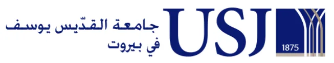 شعار جامعة القديس يوسف، جامعة لبنانية عريقة تأسست عام 1875، وتقدم تعليمًا متميزًا في مختلف المجالات.